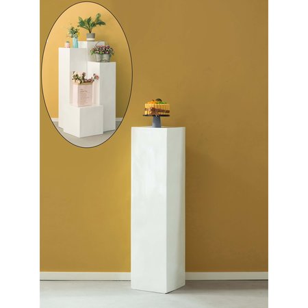 UNIQUEWISE "Display Cube Decorative Pillar Column Flower Stand Wedding Pedestal - 12"" W x 47.2"" H" QI003858-47